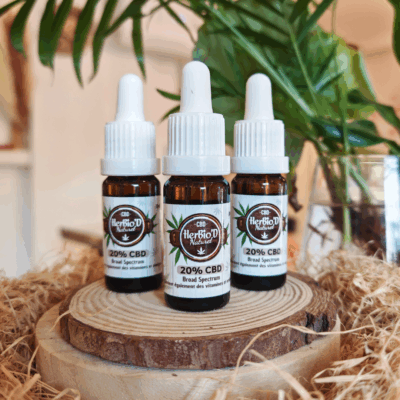 Huiles 20% CBD Broad Spectrum (10ml)