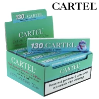 Feuille Slim Cartel Extra Long Blanc + Carton